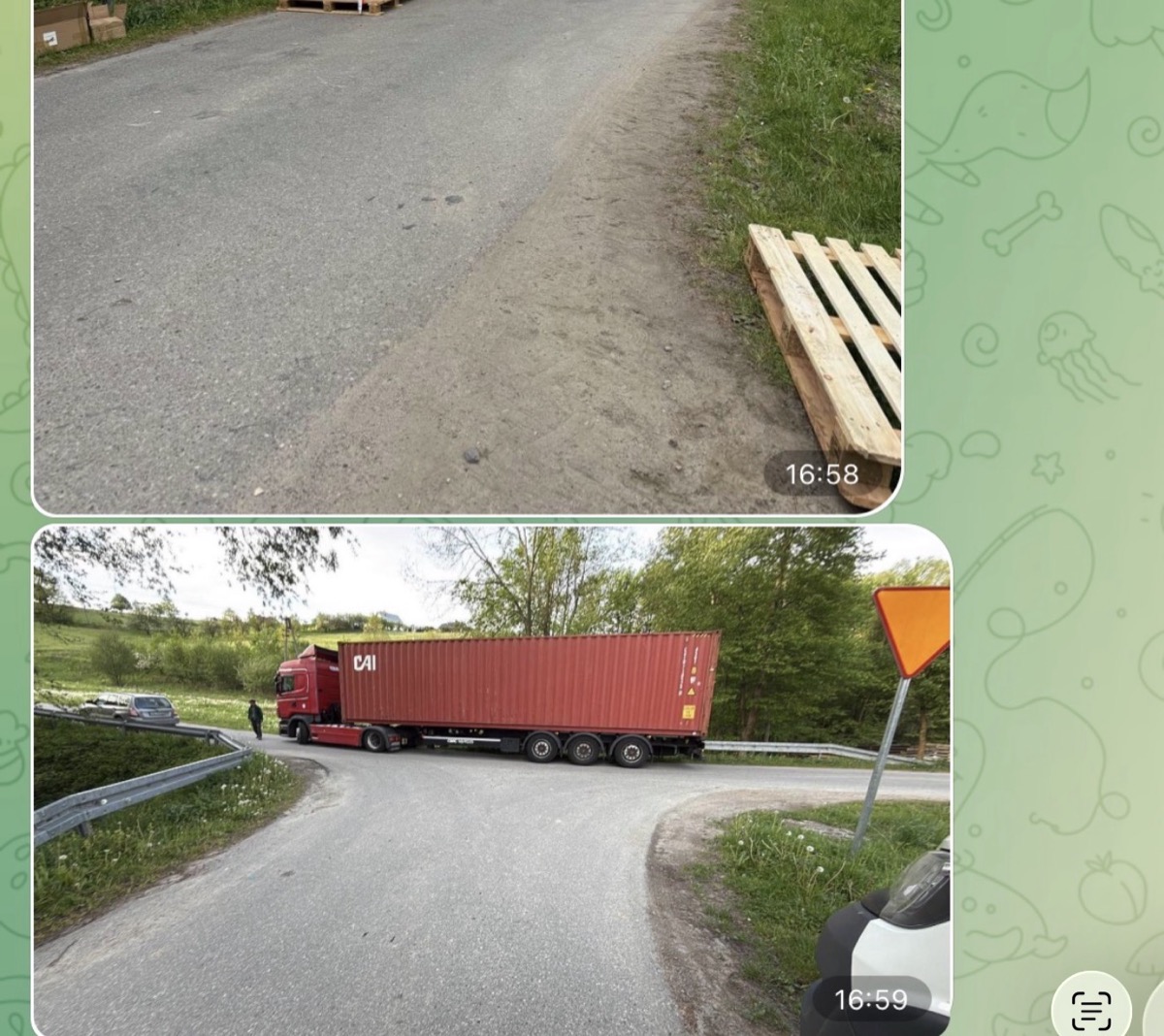 Zdjęcie paczek i transportu towaru